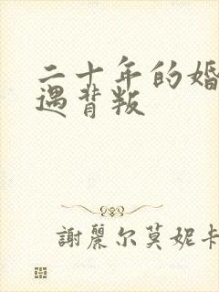 二十年的婚姻遭遇背叛