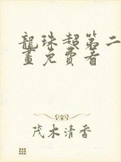 龙珠超第二季漫画免费看