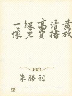 一级高清黄色录像免费播放