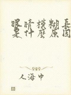 眼睛模糊长眼屎是什么原因