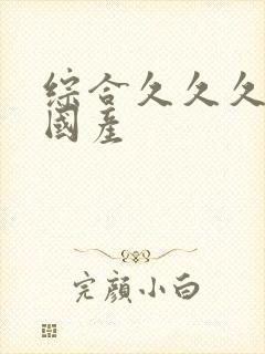 综合久久久久久国产