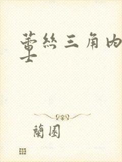 蕾丝三角内裤女士