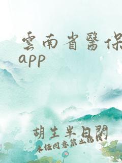 云南省医保中心app