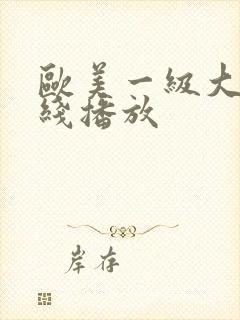 欧美一级大片在线播放