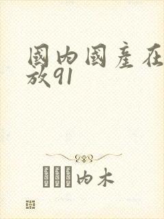 国内国产在线播放91