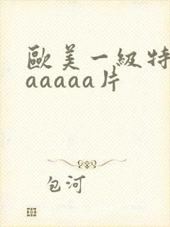 欧美一级特黄aaaaaa片