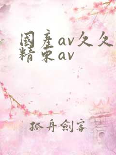 国产av久久久精东av