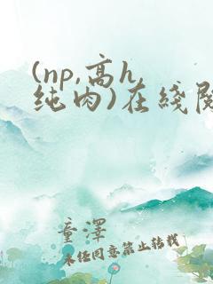 (np,高h,纯肉)在线阅读