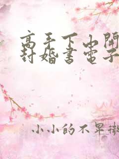 高手下山开局九封婚书电子书