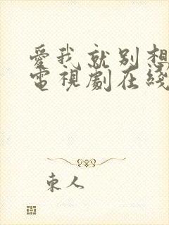 爱我就别想太多电视剧在线免费观看