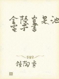 金陵岂是池中物电子书