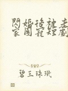 闪婚后被老公全家团宠短剧视频