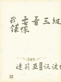 我要看三级黄色录像