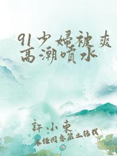 91少妇被爽到高潮喷水