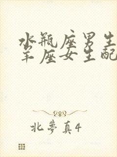 水瓶座男生和白羊座女生配对指数