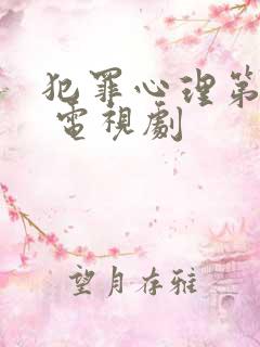 犯罪心理第十季 电视剧