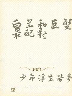 白羊和巨蟹星座最配对