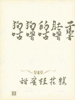 狗狗的肚子一直咕噜咕噜响怎么办