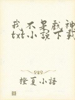 我不是戏神陈伶txt小说下载