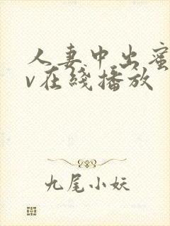 人妻中出蜜臀av在线播放