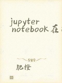 jupyter notebook在线平台