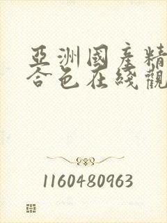 亚洲国产精品综合色在线观看