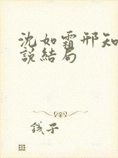 沈如霜邢知衍小说结局