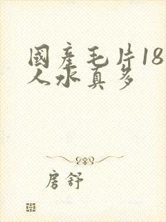 国产毛片18女人水真多