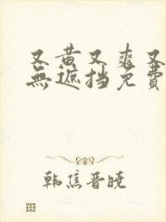 又黄又爽又刺激无遮挡免费视频