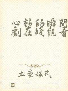 心动的瞬间电视剧在线观看