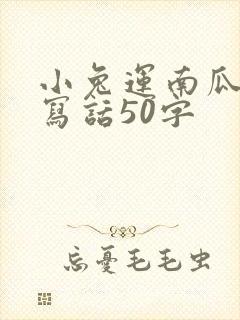 小兔运南瓜看图写话50字