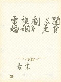 电视剧《开放式婚姻》免费观看全集