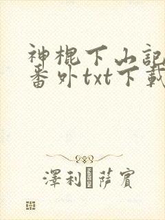 神棍下山记全文番外txt下载