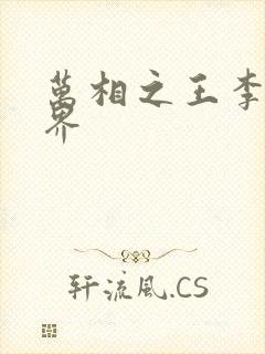 万相之王李洛境界