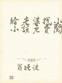 给老婆找小伙子小说免费阅读