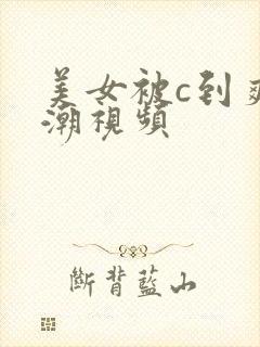 美女被c到爽高潮视频