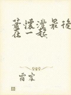 萧怀沣最后和谁在一起