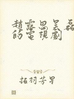 赵露思吴磊合作的电视剧