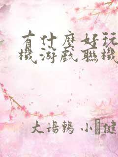 有什么好玩的手机游戏联机