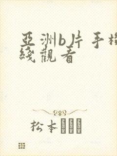 亚洲b片手机在线观看