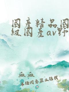 国产精品国产三级国产av野外