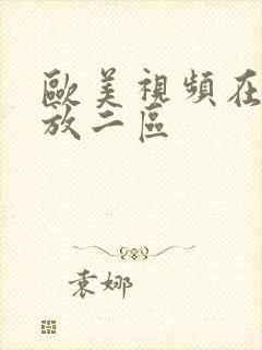 欧美视频在线播放二区