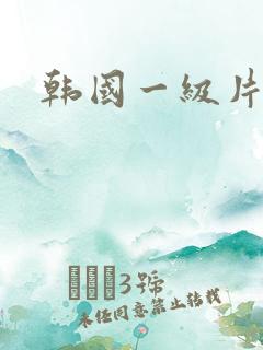 韩国一级片a
