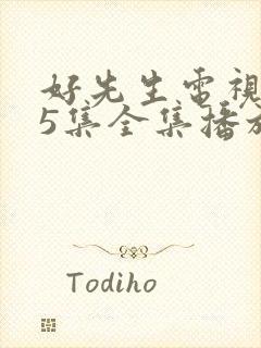 好先生电视剧45集全集播放免费观看