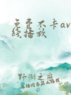 免费不卡av在线播放