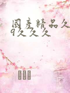 国产精品久久99久久久