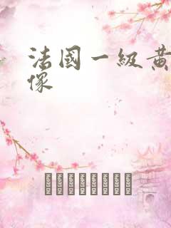 法国一级黄色录像