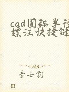 cad圆弧半径标注快捷键命令