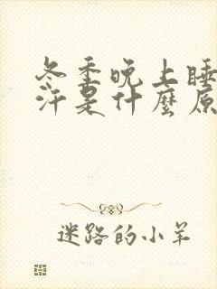 冬季晚上睡觉出汗是什么原因男人