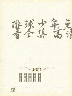 排球少年免费观看全集 高清 完整
